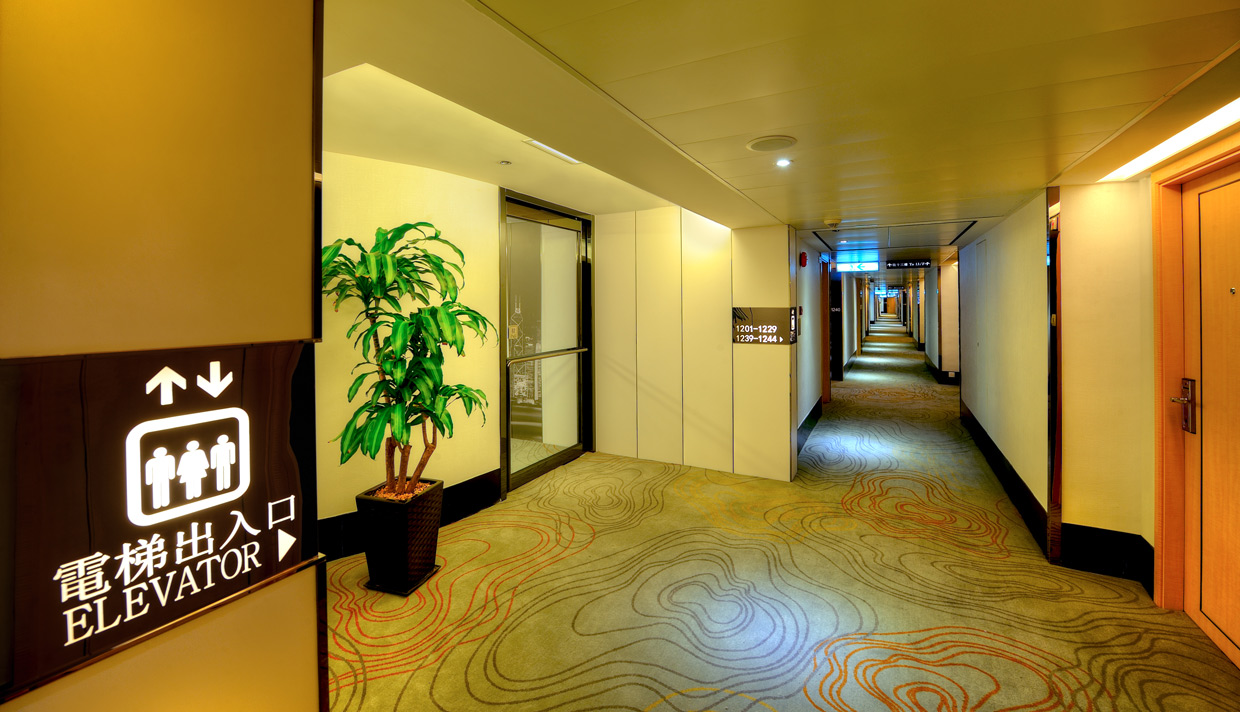 Guest floor Corridor